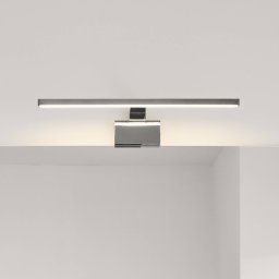 Nordlux LED bathroom wall lamp Marlee, metal, chrome finish, 50 cm, 3,000K