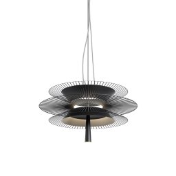 Forestier Gravity 2 pendant light Ø68cm black