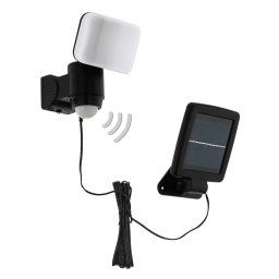 EGLO Casabas LED solar lamp with sensor, black