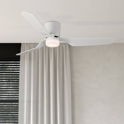 ACB ILUMINACIÓN Brisa LED ceiling fan, remote control, 3,000 K