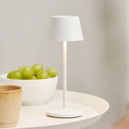 LOOM DESIGN LED table lamp Modi Micro, IP65, white