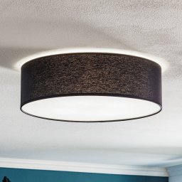 TK Lighting Rondo ceiling light, dark grey Ø 45 cm