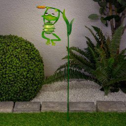 Näve 5280417 LED solar light, hanging frog