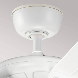 KICHLER Ceiling fan Kevlar 42 IP44, white, Ø 107 cm