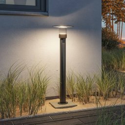 Paulmann LED path light Sienna, aluminium, sensor