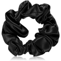 Crystallove Silk Scrunchie silk scrunchie Black 1 pc