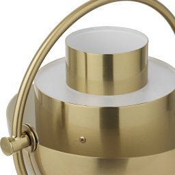 GUBI Multi-Lite rechargeable table lamp height 30 cm brass/brass