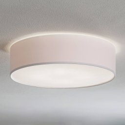 TK Lighting Rondo ceiling light, white, Ø 50 cm