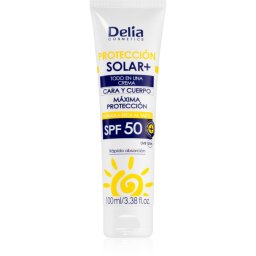Delia Cosmetics Sun Protect Protective Facial Cream SPF 50 100 ml