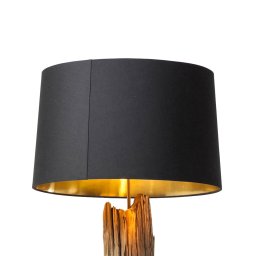 KARE Nature Straight floor lamp Unique made of wood