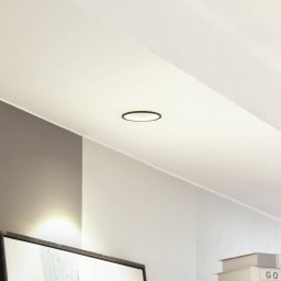 Arcchio LED downlight Niria, black, 3,000K