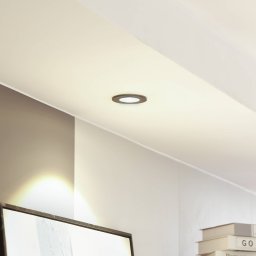 Arcchio LED downlight Lirin, black, 2,700K