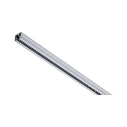 Paulmann URail track, matt chrome, length 150 cm, aluminium