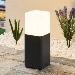 Lucande Obuna pillar light, height 30 cm