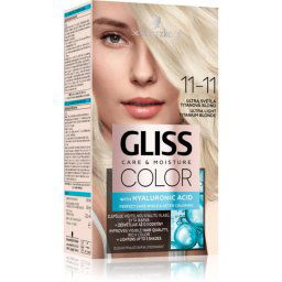 Schwarzkopf Gliss Color Permanent Hair Dye shade 11-11 Ultra Light Titanium Blonde 1 pc