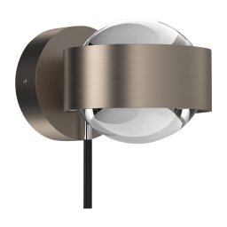 Top Light Puk Mini Wall+, G9, clear lenses, matt nickel