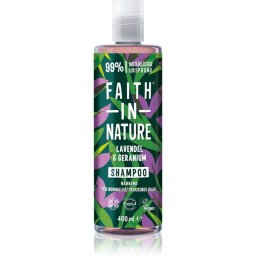 Faith In Nature Lavender & Geranium Natural Shampoo for normal to dry hair 400 ml