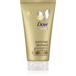 Dove DermaSpa Summer Revived Self-Tanning Milk for face and body shade Fair 75 ml