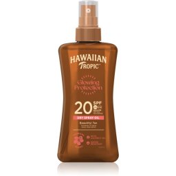 Hawaiian Tropic Glowing Protection Dry Oil Spray Moisturizing Sun Gel SPF 20 200 ml