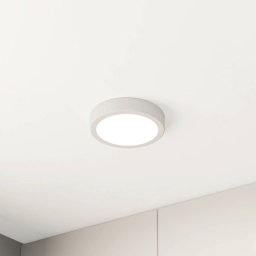 EGLO LED ceiling lamp Fueva 5 IP44 3000K white Ø16cm