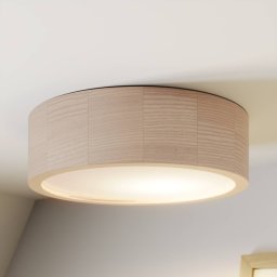 Envostar Kerio ceiling lamp, Ø 27 cm, white