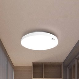 Heitronic LED ceiling light Allrounder 2, 3000K, with sensor