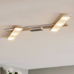BOPP Pivotable LED ceiling lamp Slight, aluminium