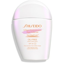 Shiseido Sun Care Urban Environment Age Defense Matte Sunscreen On Your Face SPF 30 30 ml