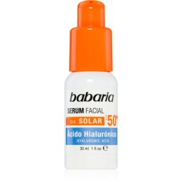 Babaria Sun Face Moisturizing Serum with high sun protection SPF 50+ 30 ml