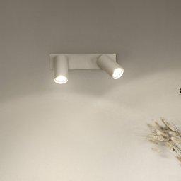 LEDVANCE LED spotlight Octagon, dimmable, 2-bulb, white