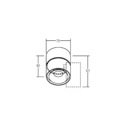 BRUMBERG LED downlight Circle Mini, Ø 7.5 cm, white