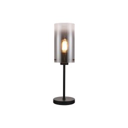 Freelight Ventotto table lamp, black/smoke, height 57 cm, metal/glass