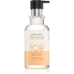 Vivian Gray True Nature Cedar & Patchouli Nourishing Cream Soap 300 ml