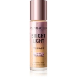 Revolution Bright Light Face Glow Radiance Tinted Fluid shade Lustre Medium Light 23 ml