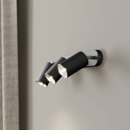 Nowodvorski Lighting Wall spotlight Eye Spot 3-bulb, black