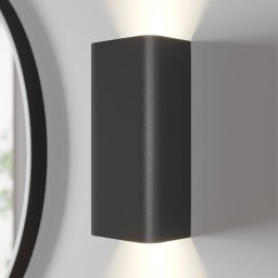 Nowodvorski Lighting Bergen wall lamp up & down, graphite