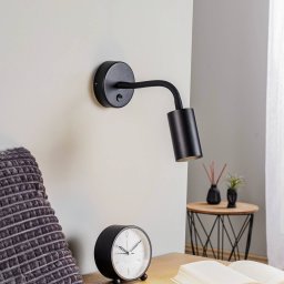 Nowodvorski Lighting Eye Flex S wall light, black