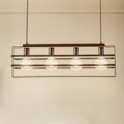 Envostar Fiete pendant light, 4-bulb