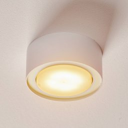 Nowodvorski Lighting Flea downlight in steel, white