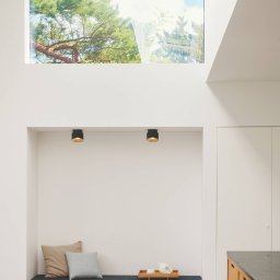 Nordlux Torone downlight, metal, black, tiltable