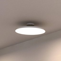 DFTP by Nordlux LED semi-flush ceiling light Kaito 2 Pro, Ø 40 cm, white, spacing