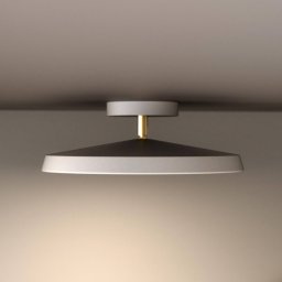 DFTP by Nordlux LED semi-flush ceiling light Kaito 2 Pro, Ø 30 cm, white, spacing