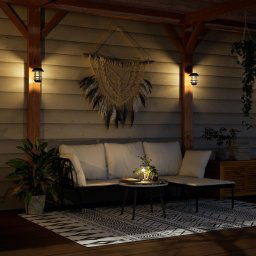 vidaXL Solar Outdoor Wall Lanterns 4 pcs White