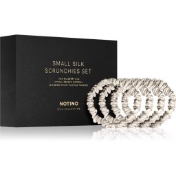 Notino Silk Collection Small Scrunchie Set set of silk scrunchies shade Cream