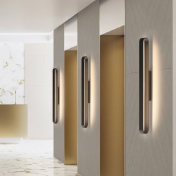 ACB ILUMINACIÓN LED wall light GALA, white, up/down, width 42.5 cm, 20 W