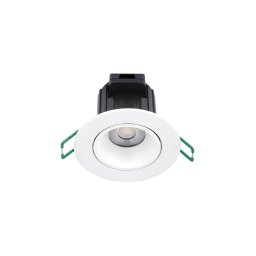 Sylvania LED recessed light Start, white, IP44, CCT, dimmable