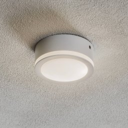 Heitronic Aurora LED downlight, white, Ø 9.5 cm, 3,000 K