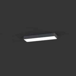 Nowodvorski Lighting Ceiling light Soft graphite 63 x 20 cm