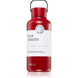 Equa Timeless stainless water bottle small colour Wine Not 600 ml