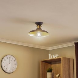 Eko-Light Felix ceiling lamp, blue/gold